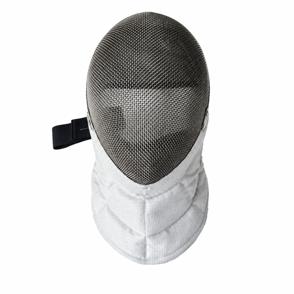 Masque de sabre sur fond blanc
