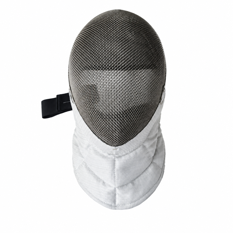 Masque de sabre sur fond blanc