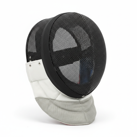 Masque Fleuret avec bavette électrique angle 3/4