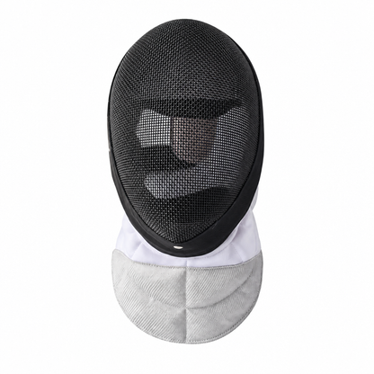 Masque fleuret sur fond blanc